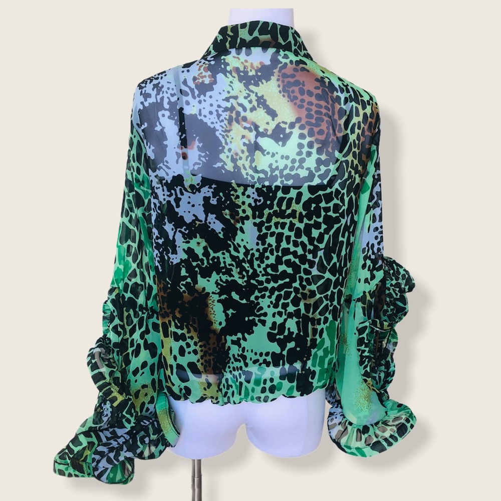 New with no tag,Tropical Vibes, women top. - Picture 2 of 4
